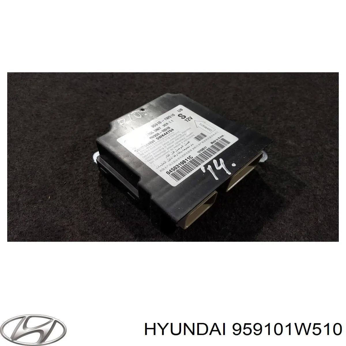 Модуль-процесор керування подушки безпеки Hyundai/Kia 959101W510 ціна, від 132.60 USD