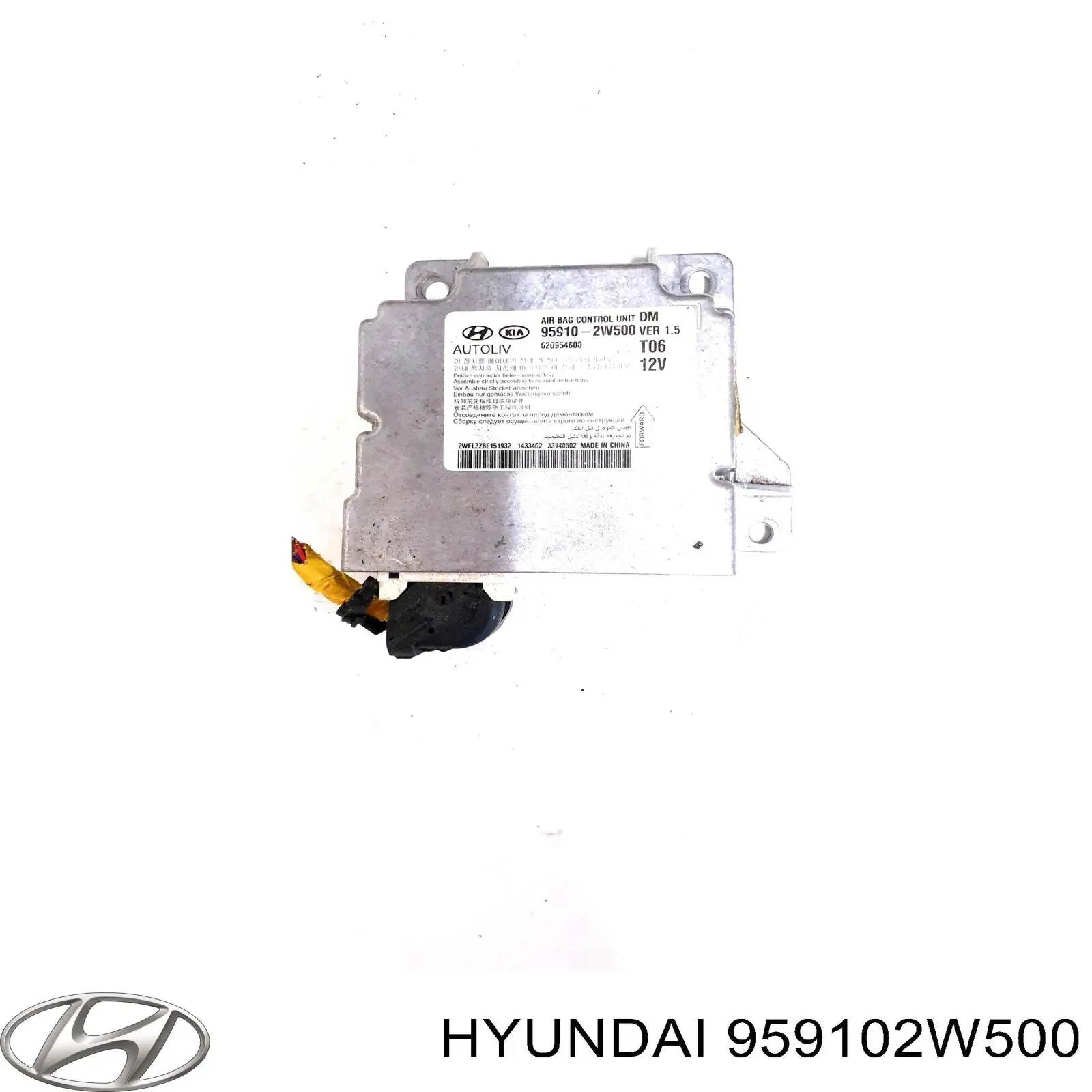 959102W500 Hyundai/Kia Модуль-процесор управління подушки безпеки
