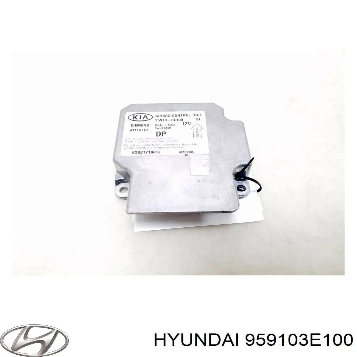 Модуль-процесор керування подушки безпеки Hyundai/Kia 959103E100 ціна, від 6.29 USD