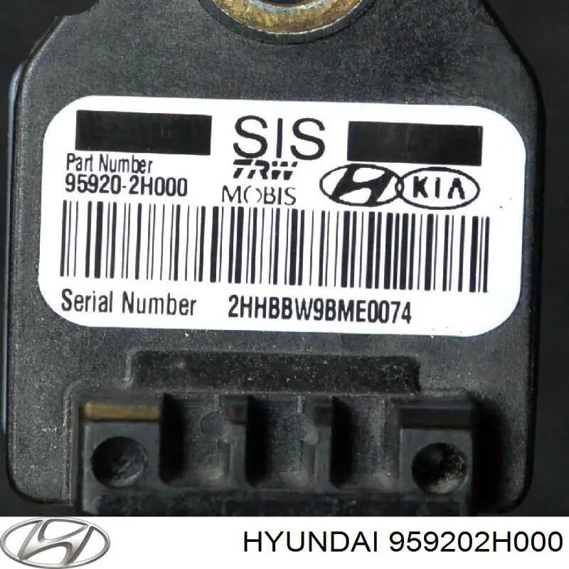 959202H000 Hyundai/Kia Датчик подушки безпеки