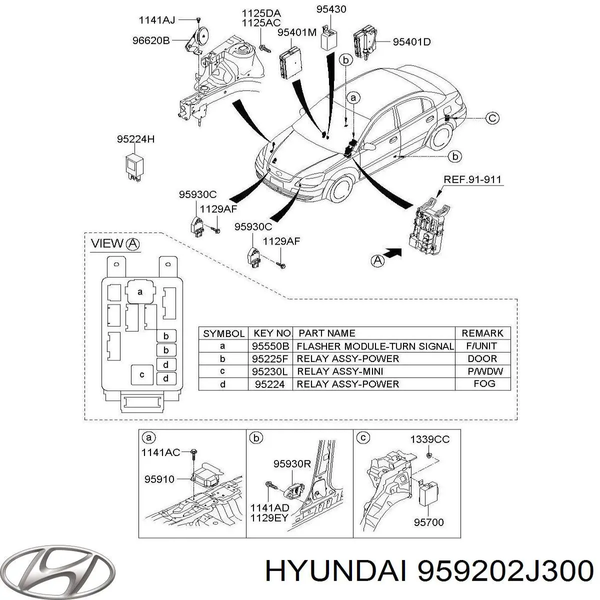  959202J300 Hyundai/Kia