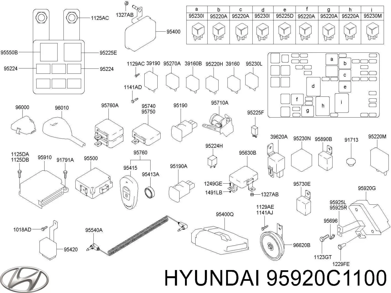 Купити 95920C1100 Hyundai/Kia 