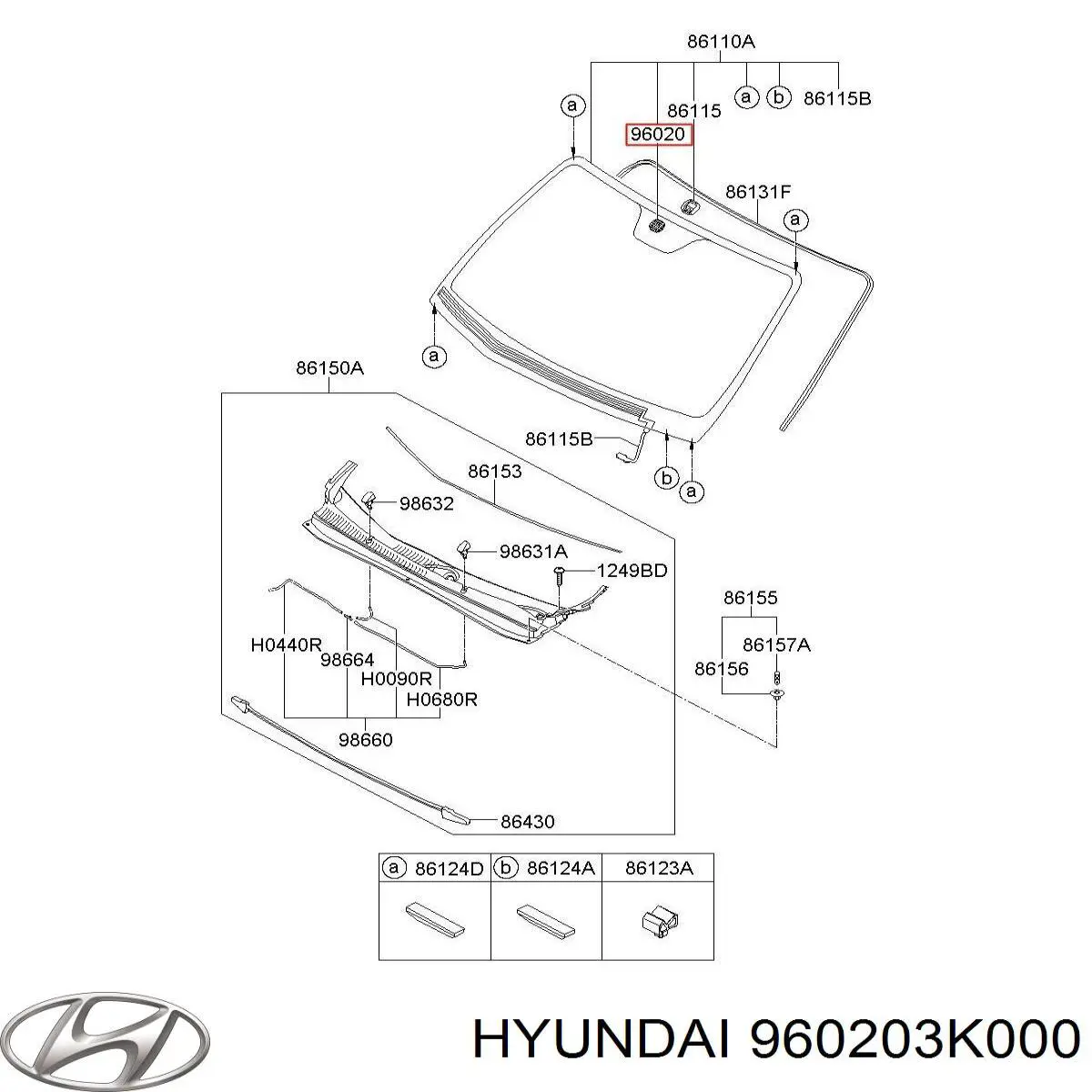 Купити 960203K000 Hyundai/Kia 