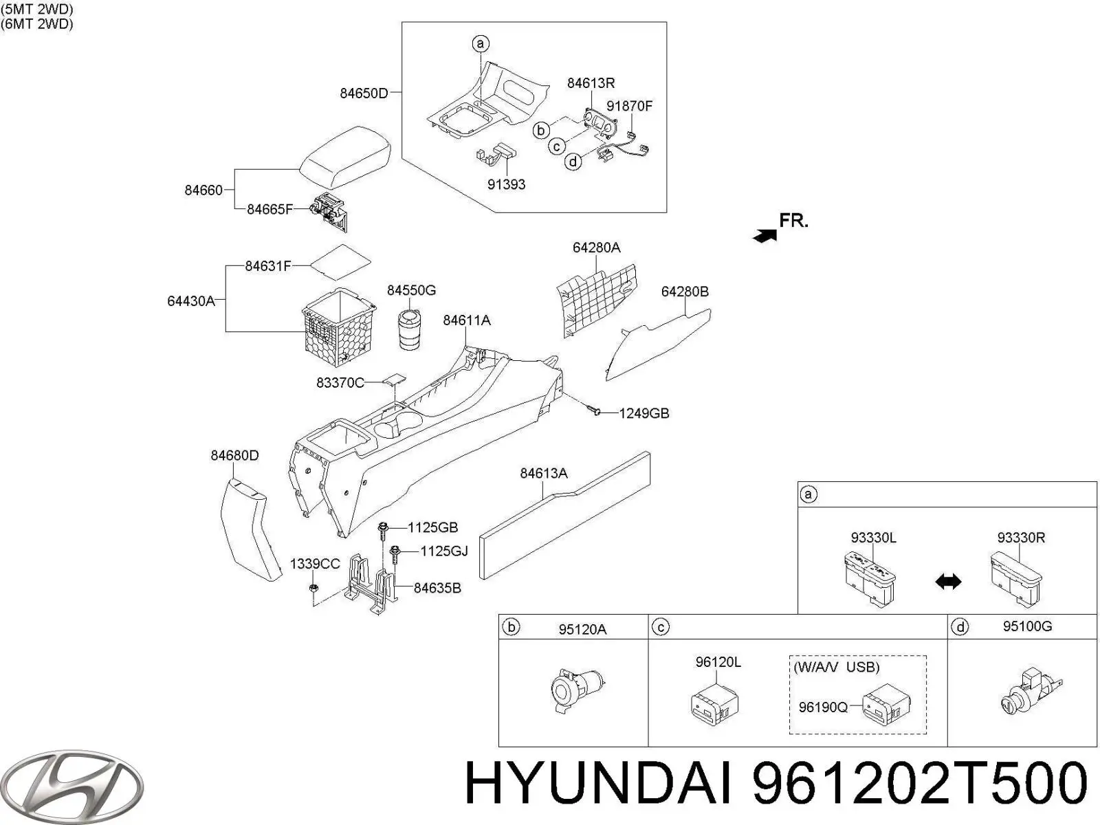 961202T500 Hyundai/Kia 
