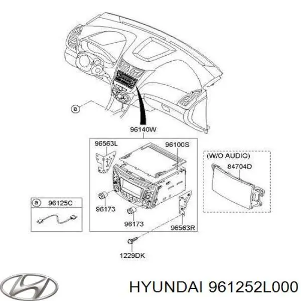 961252L000 Hyundai/Kia 