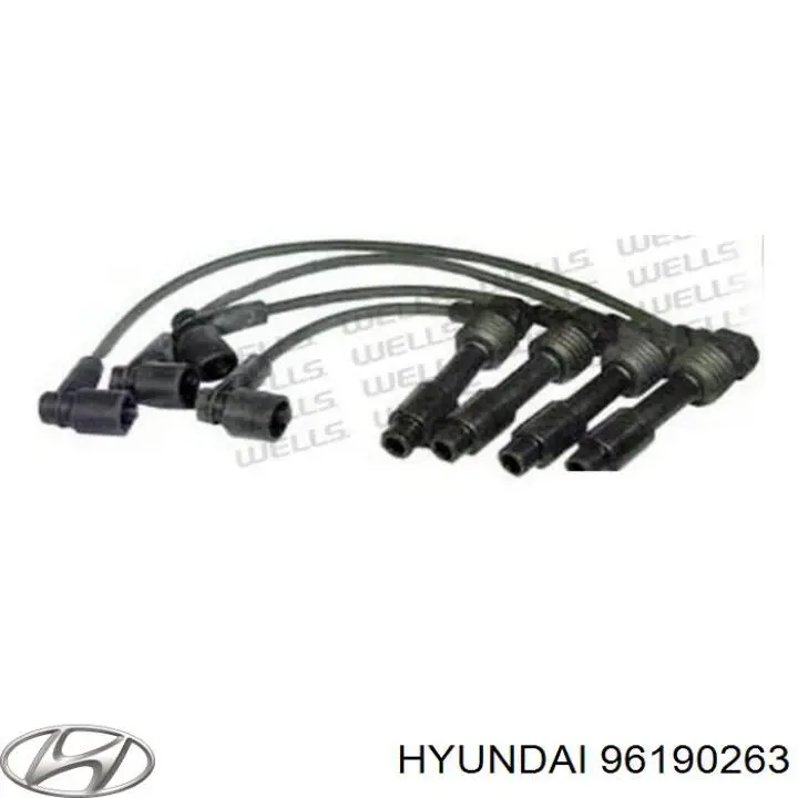 Дріт високовольтні, комплект 96190263 Hyundai/Kia