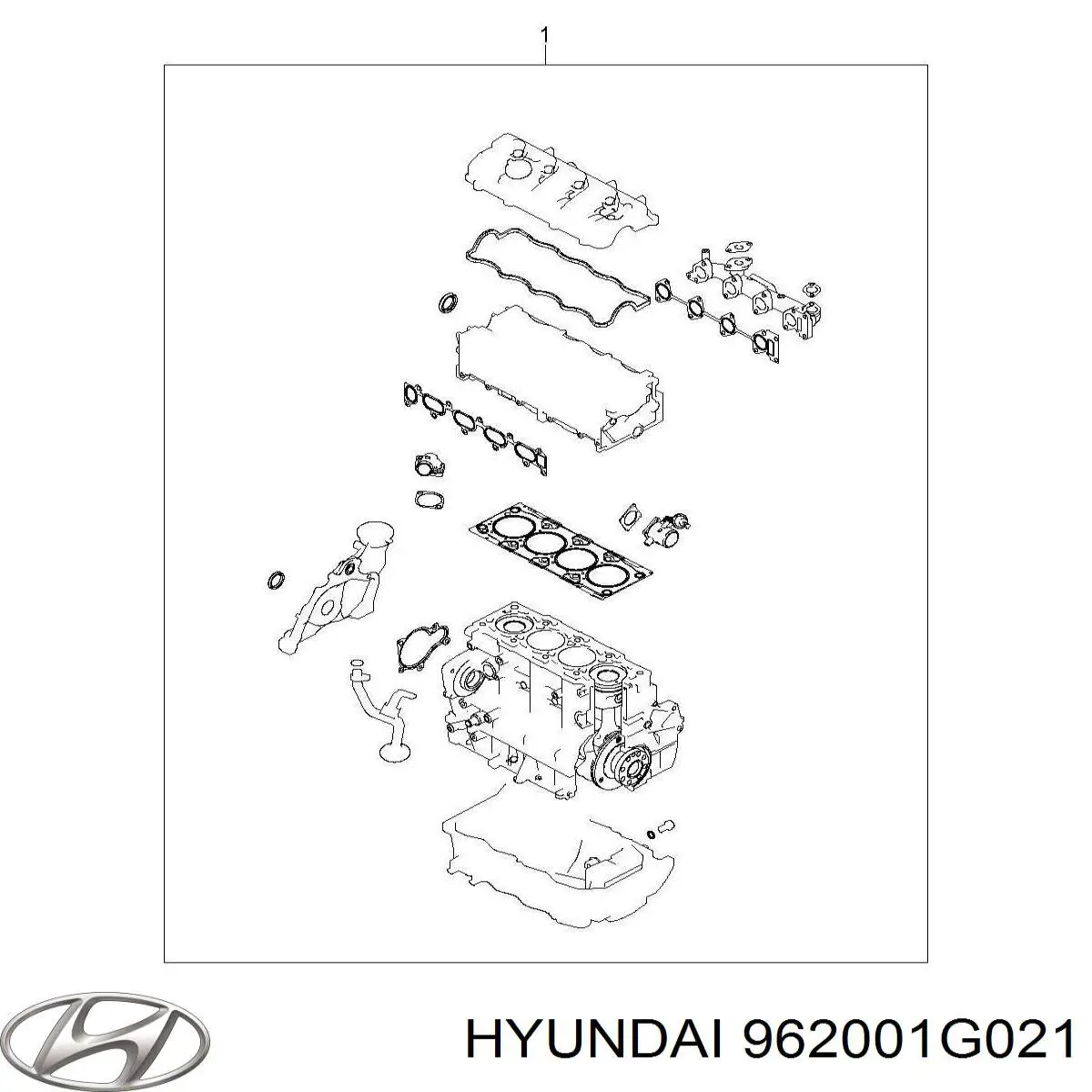 Шток антени 962001G021 Hyundai/Kia