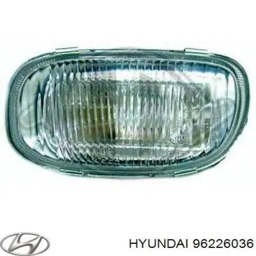 Купити 96226036 Hyundai/Kia Фара протитуманна, ліва