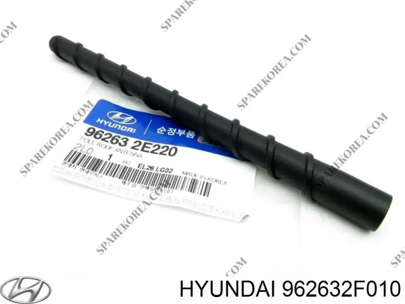 Шток антени Hyundai/Kia 962632F000 ціна, від 13.06 USD