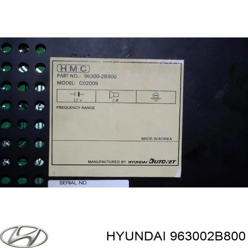  Hyundai/Kia 963002B800 ціна, від 48.13 USD