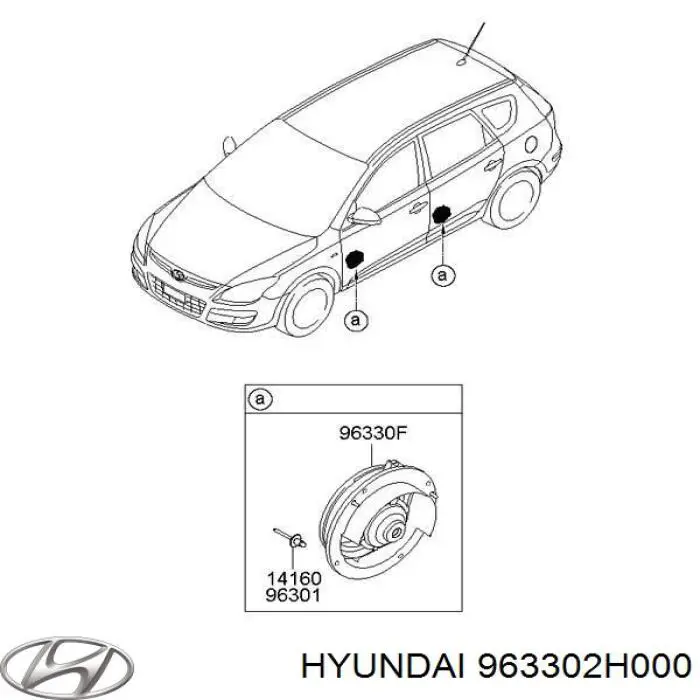  Hyundai/Kia 963302H000 ціна, від 6.21 USD