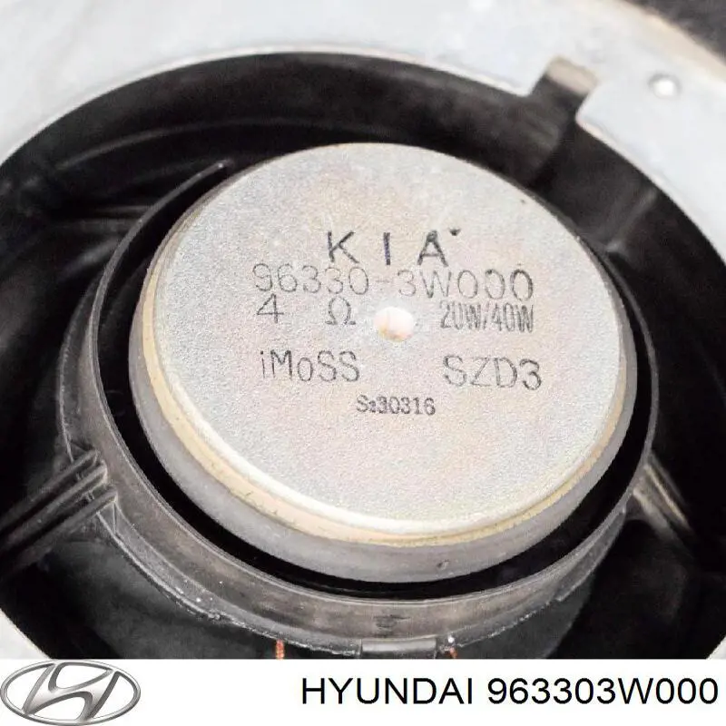Купити 963303W000 Hyundai/Kia Динамік передньої двері
