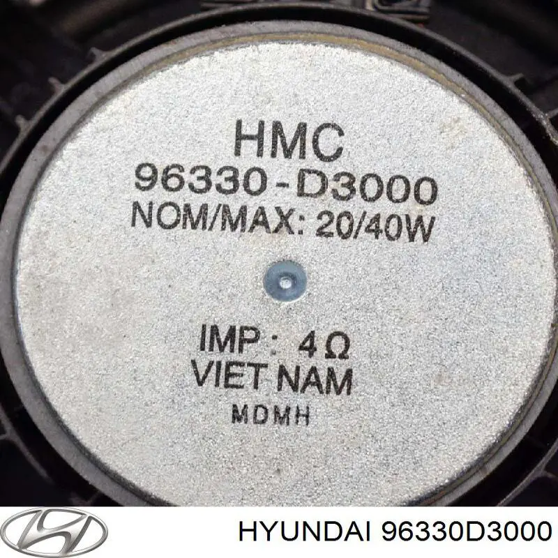 Динамік передньої двері 96330D3000 Hyundai/Kia