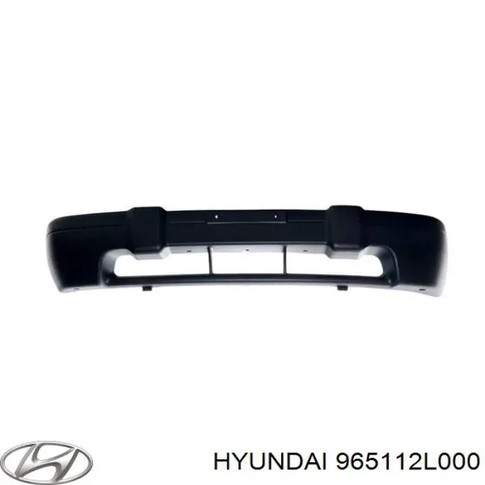 965112L000 Hyundai/Kia бампер передній