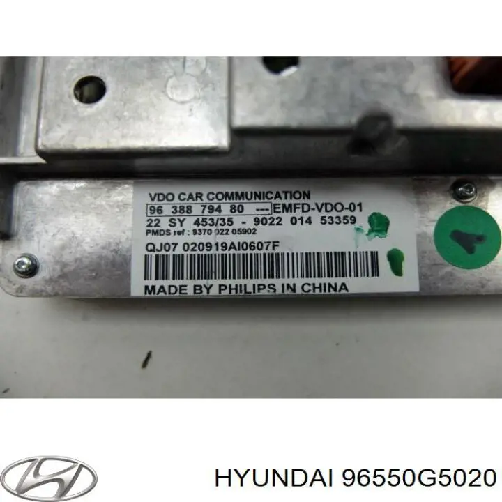  96550G5020 Hyundai/Kia