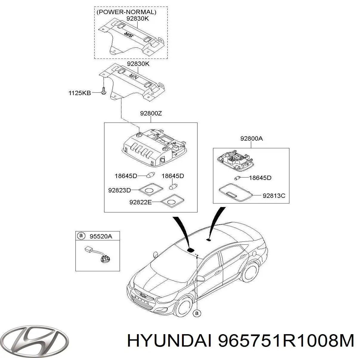  965751R1008M Hyundai/Kia