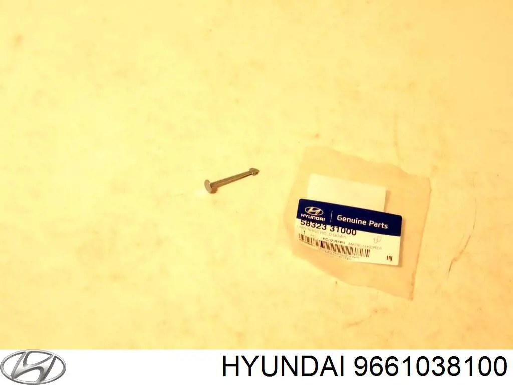 Сигнал звукової, клаксон Hyundai/Kia 9661038100 ціна, від 5.07 USD