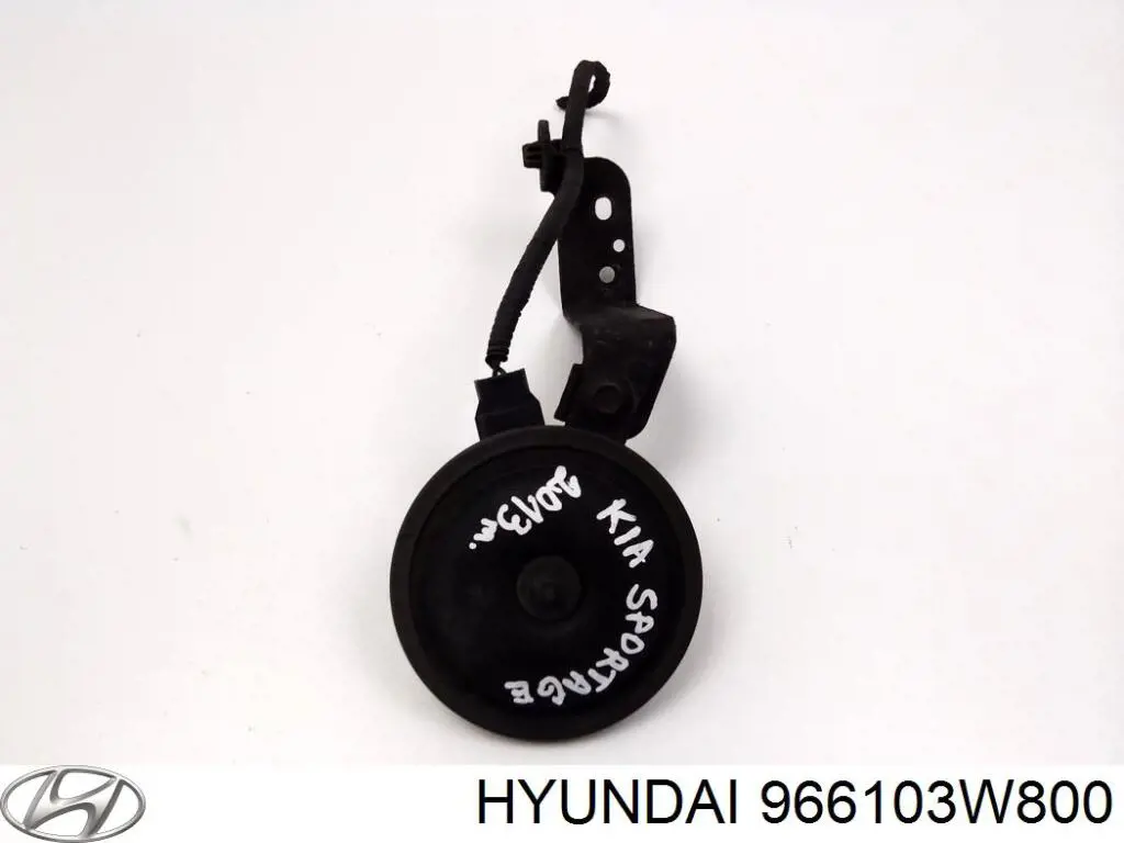 Сигнал звукової, клаксон Hyundai/Kia 966103W800 ціна, від 16.52 USD