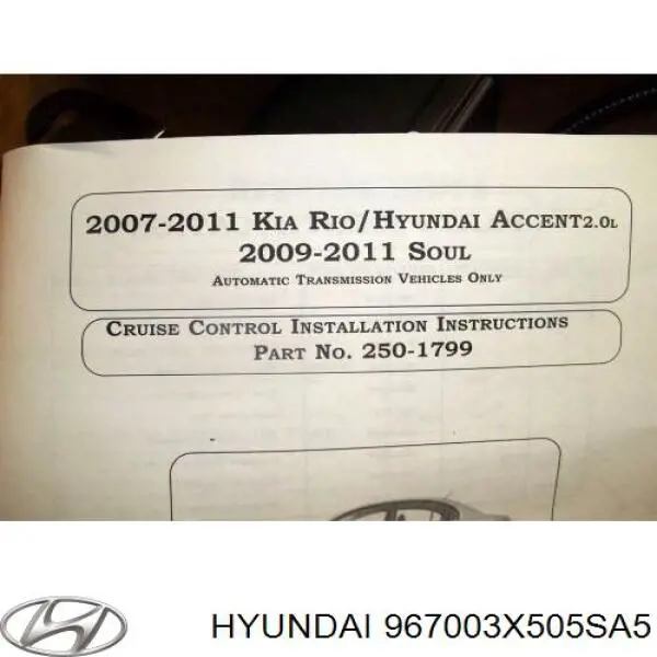  967003X505SA5 Hyundai/Kia