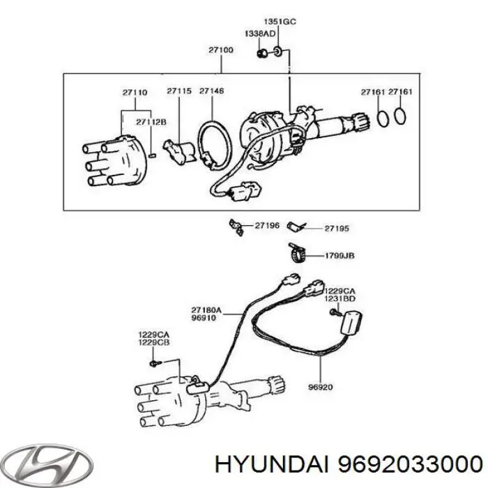  Hyundai/Kia 9692033000 ціна, від 31.99 USD