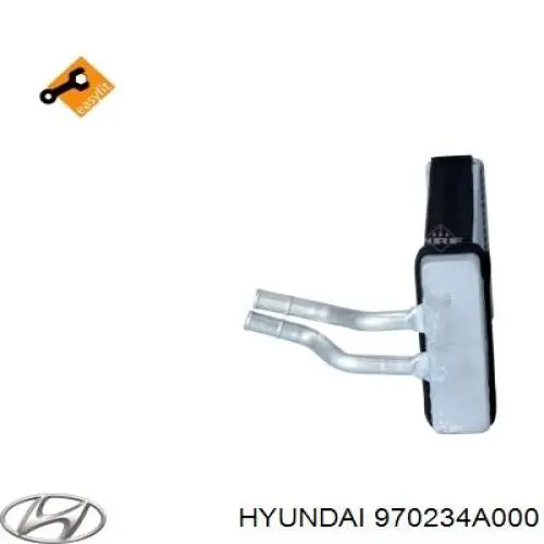 Радіатор пічки (обігрівача) Hyundai/Kia 970234A000 ціна, від 48.75 USD