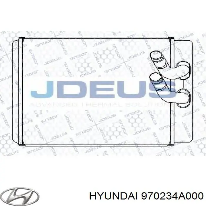 Купити 970234A000 Hyundai/Kia Теплообмінник