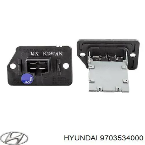 Купити 9703534000 Hyundai/Kia Їжак обігрівача
