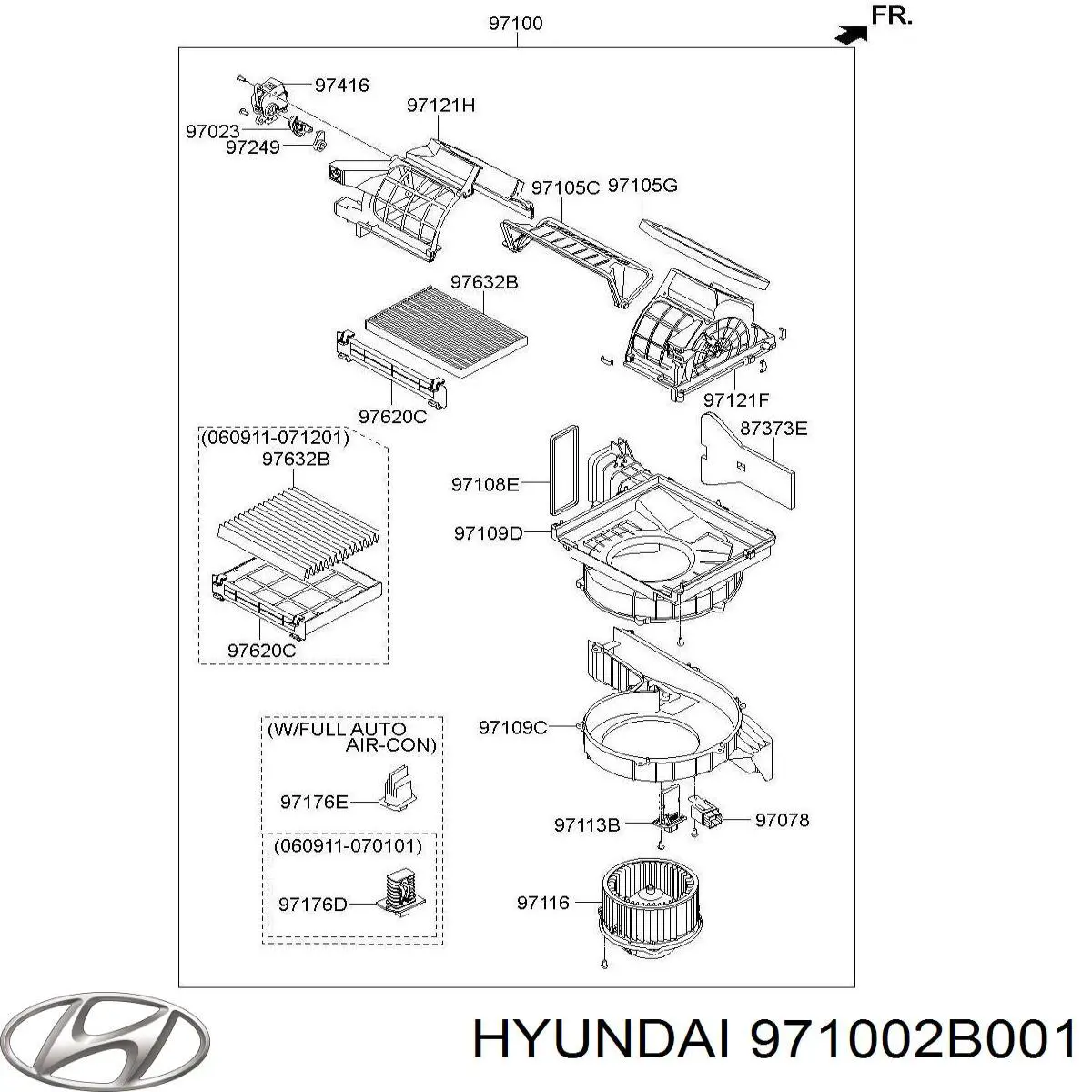 971002B001 Hyundai/Kia 