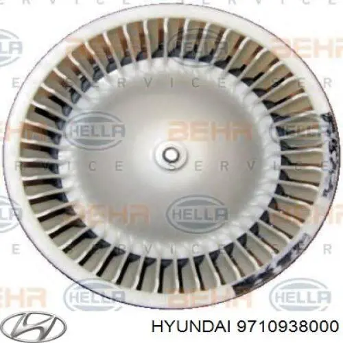 Купити 9710938000 Hyundai/Kia Електродвигуни (електродвигун обігрівача) або розетка причепа штепсельная