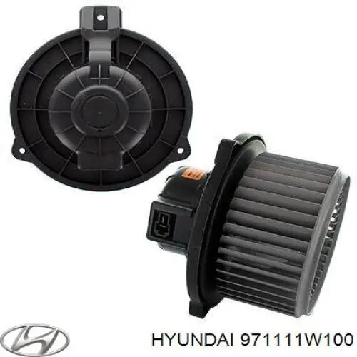 Двигун вентилятора пічки (обігрівача салону) Hyundai/Kia 971111W100 ціна, від 47.71 USD