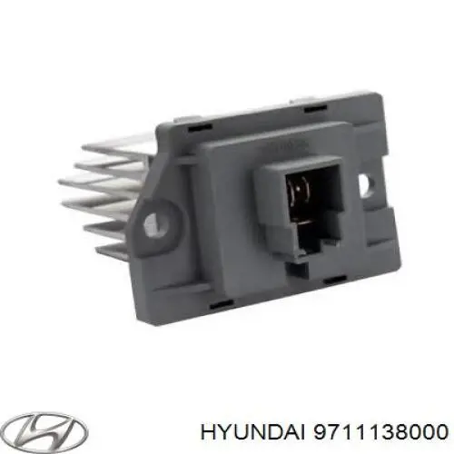 Резистор пічки 972351E000 HCC