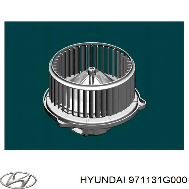 Двигун вентилятора пічки (обігрівача салону) Hyundai/Kia 971131G000 ціна, від 67.55 USD
