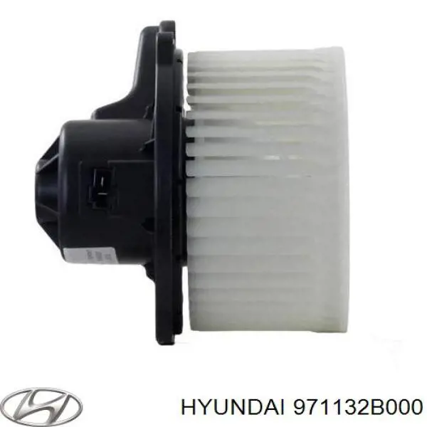 Купити 971132B000 Hyundai/Kia Електродвигуни (електродвигун обігрівача) або розетка причепа штепсельная