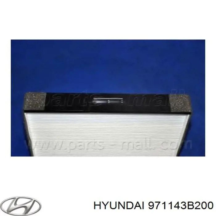 Купити 971143B200 Hyundai/Kia Фільтр салону вугільний