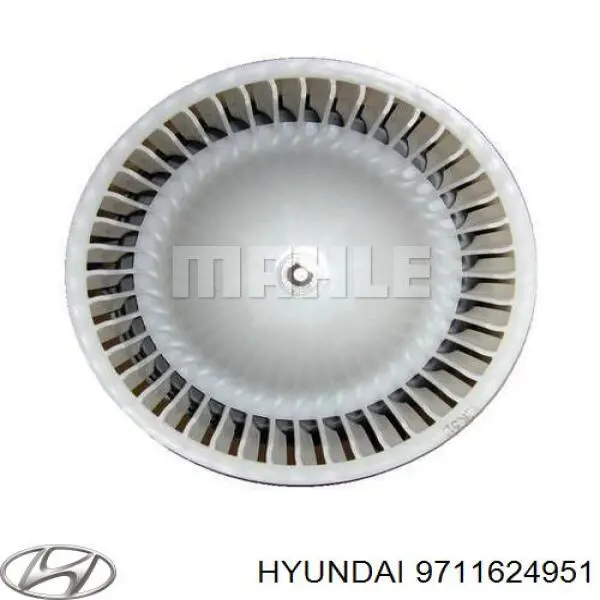 Двигун вентилятора пічки (обігрівача салону) Hyundai/Kia 9711624951 ціна, від 22.32 USD
