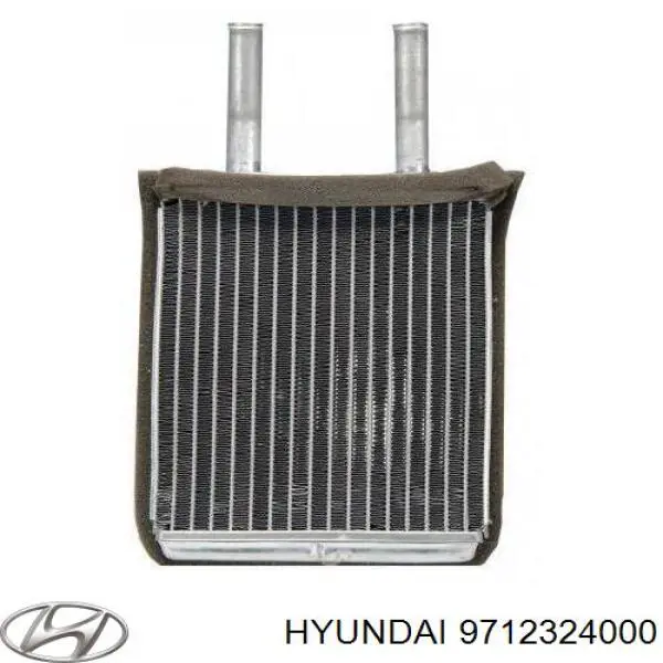 9712324000 Hyundai/Kia Радіатор опалювача салону