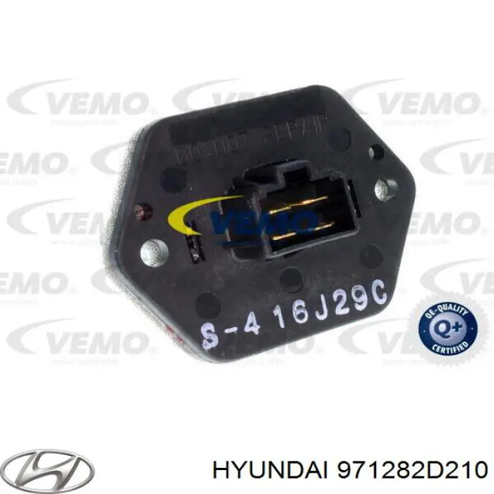 971282D210 Hyundai/Kia резистор (опір пічки, обігрівача салону)