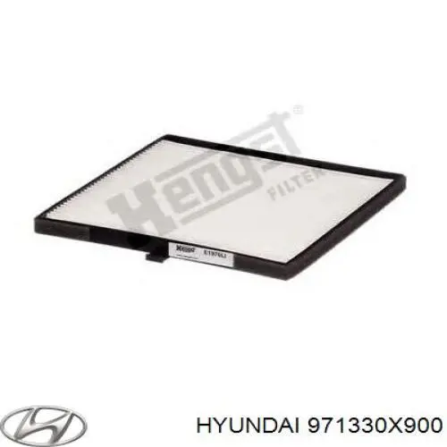 Повітряний фільтр салону Hyundai/Kia 971330X900