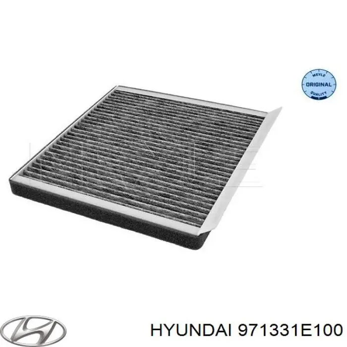 Фільтр повітряний обігрівача Hyundai/Kia 971331E100 ціна, від 4.07 USD