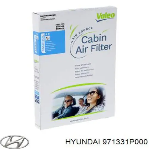 Повітряний фільтр салону Hyundai/Kia 971331P000