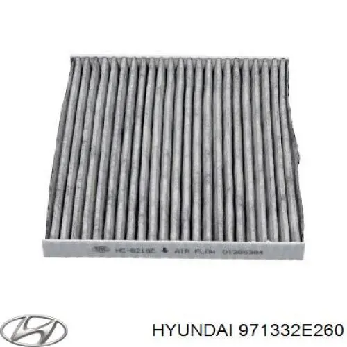 Фільтр повітряний обігрівача Hyundai/Kia 971332E260 ціна, від 4.42 USD