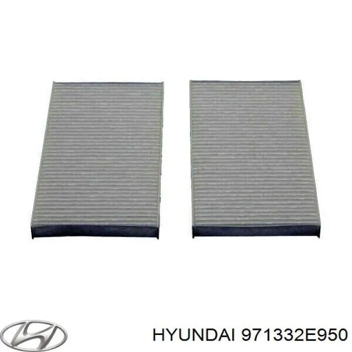 Фільтр повітряний обігрівача Hyundai/Kia 971332E950 ціна, від 4.72 USD