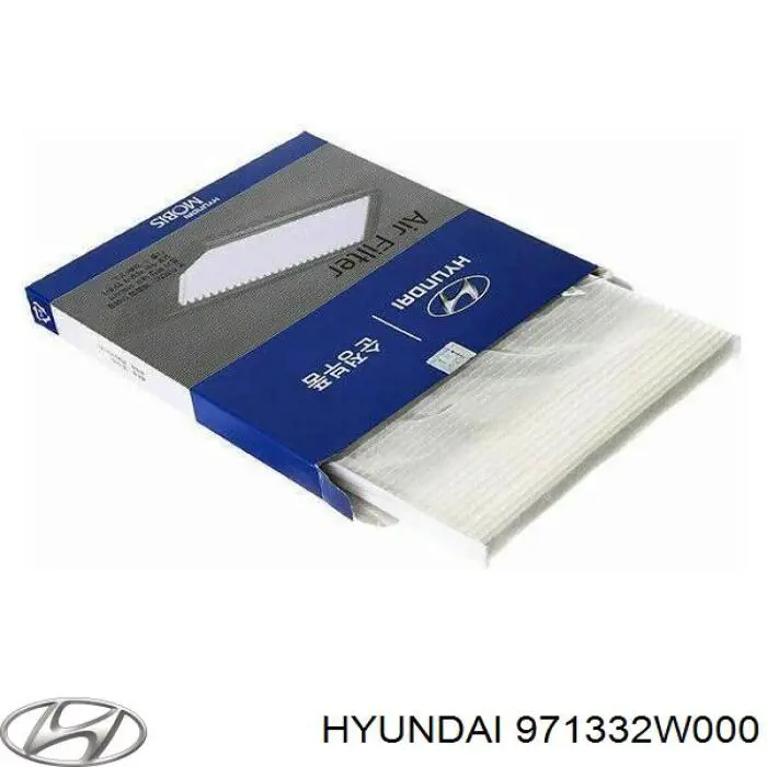 Фільтр повітряний обігрівача Hyundai/Kia 971332W000 ціна, від 4.70 USD