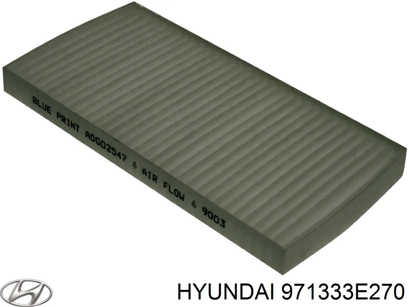 Фільтр повітряний обігрівача Hyundai/Kia 971333E270 ціна, від 5.63 USD