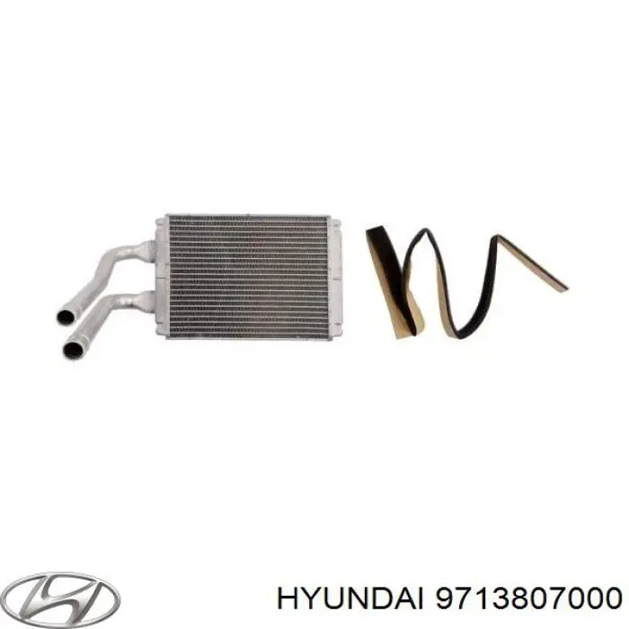 Радіатор пічки (обігрівача) Hyundai/Kia 9713807000 ціна, від 61.08 USD