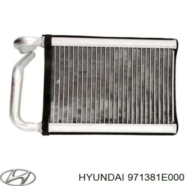 971381E000 Hyundai/Kia радіатор пічки (обігрівача)