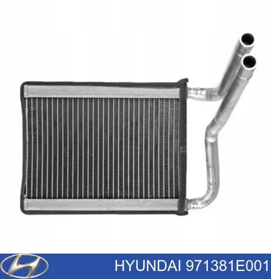 971381E001 Hyundai/Kia Радіатор опалювача салону