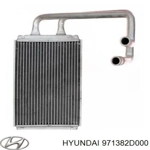 971382D000 Hyundai/Kia радіатор пічки (обігрівача)