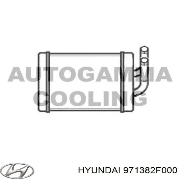Радіатор пічки 971382F000 Hyundai/Kia