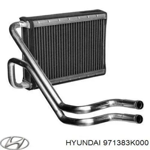 971383K000 Hyundai/Kia Радіатор опалювача салону